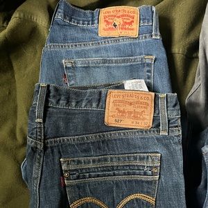 Levi’s 527 bundle of jeans